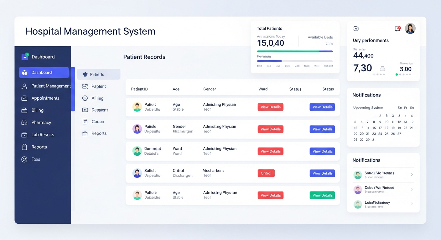 MediCare Hospital Management System